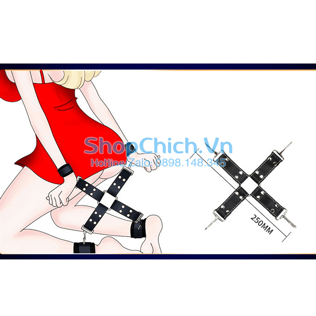 Bộ đồ chơi bondage cao cấp bộ 9 món SM cao cấp