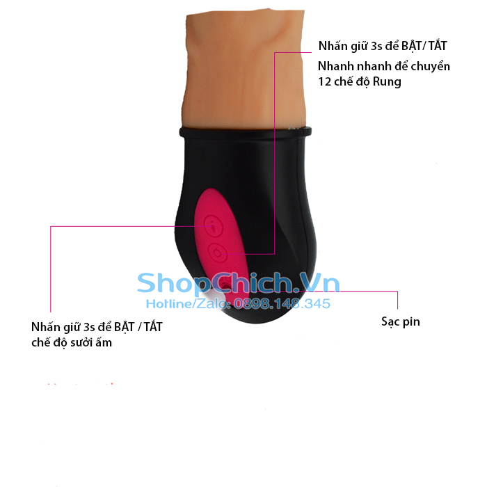 Dương vật giả sưởi ấm Flexible Bending dương vật giả sưởi ấm Flexible Bending