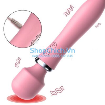 máy rung chem chép chày rung 2 đầu Lilo cực mạnh