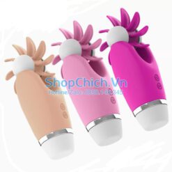 lưỡi liếm kích thích âm đạo lưỡi liếm lồn xoay 360 độ