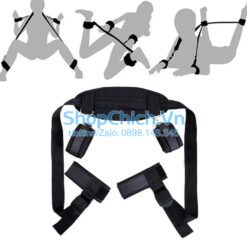 khóa tay chân nhiều tư thế Bộ dây đai khóa tay chân nhiều tư thế SM