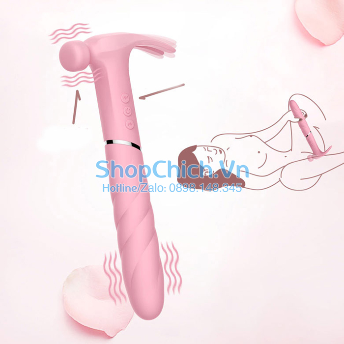 máy rung âm đạo ngụy trang hình búa Máy rung âm đạo ngụy trang hình búa