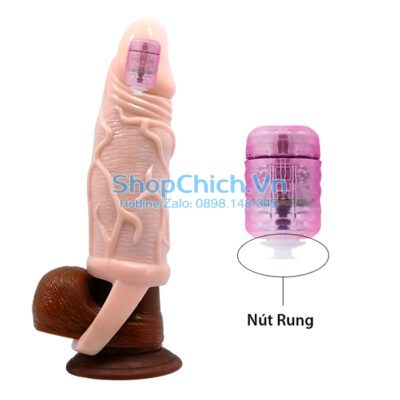 bao cao su đôn dên rung đầu siêu mềm Carson