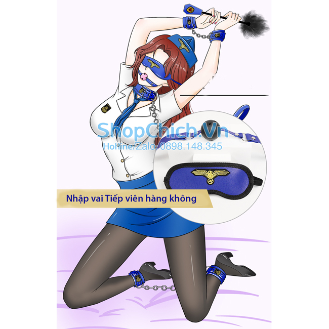 Đồ chơi SM Cosplay nhập vai Tiếp viên hàng không Đồ chơi SM cosplay tiếp viên hàng không