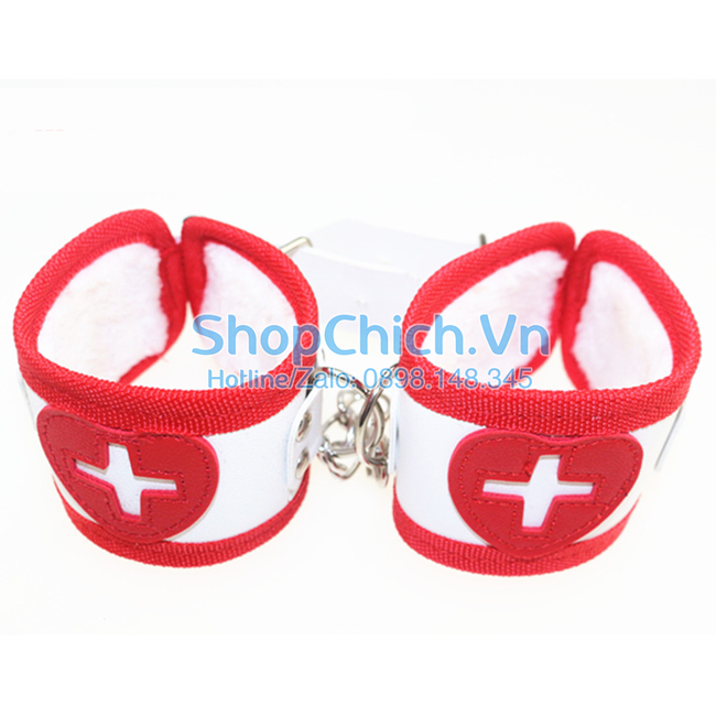 Bộ 9 Món SM Cosplay nhập vai nữ Y Tá Đồ chơi SM Cosplay nữ Y Tá