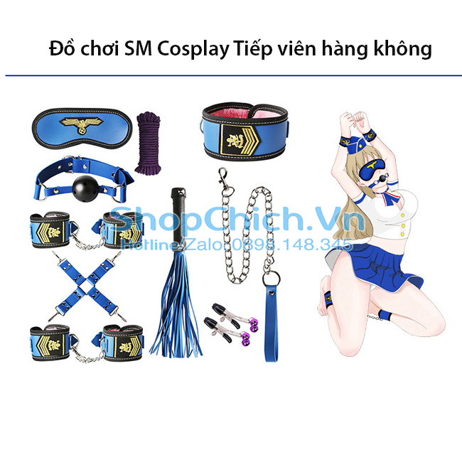 Đồ chơi SM Cosplay nhập vai tiếp viên hàng không