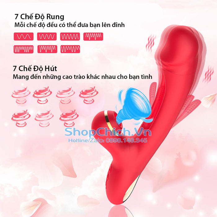 máy rung kích thích nữ máy rung kích thích cho nữ 3 chế độ