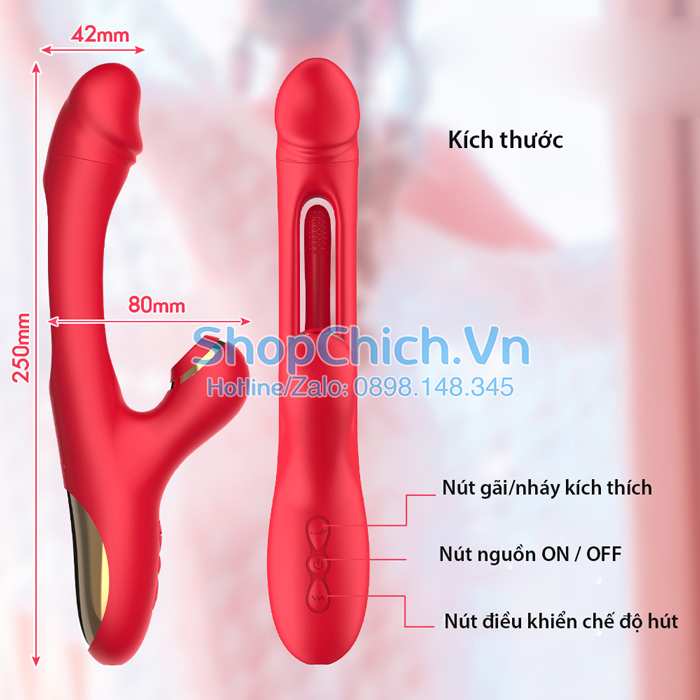 máy rung kích thích nữ máy rung kích thích cho nữ 3 chế độ