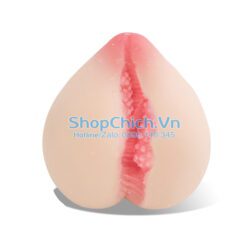 vú giả silicon thủ dâm Vú giả silicon thủ dâm kết hợp khe mông hình Quả Đào - Ảnh 4