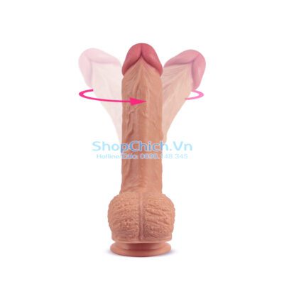 đồ chơi tình dục rung xoay dương vật rung ngoáy sưởi ấm siêu mềm Lovetoy