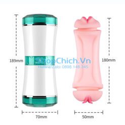 Cốc thủ dâm 2 đầu cho nam FOX cốc thủ dâm 2 đầu fox