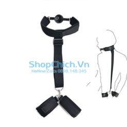combo set 1 ball mouth bóng miệng kèm còng tay SM