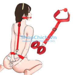 Bộ phụ kiện SM khóa tay Kèm Bóng miệng và Kẹp ngực bộ phụ kiện SM khóa tay kèm bóng miệng và kẹp ngực