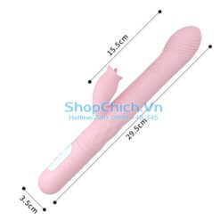 máy rung liếm thụt xoay giữ nhiệt máy massage thủ dâm đa năng cho nữ