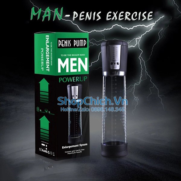 Máy tập to dương vật tự động Máy tập to dương vật tự động - Men Power Up Xanh Lá