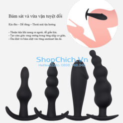 Chuỗi hạt nhét hậu môn Chuỗi hạt nhét hậu môn kích thích Pretty Love - Ảnh 6
