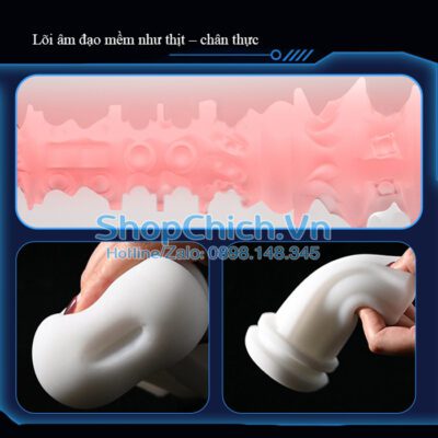 máy thủ dâm cho nam rung máy thủ dâm cho nam rung tự động 10 chế độ CAT CUP