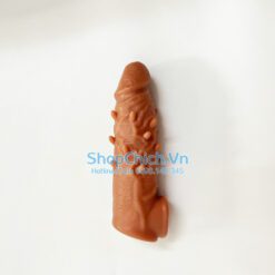 bao cao su đôn dên da nâu bao cao su đôn dên da nâu 16cm