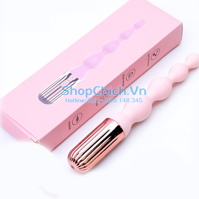 Chuỗi hạt kích thích hậu môn chuỗi hạt kích thích hậu môn rung 10 chế độ