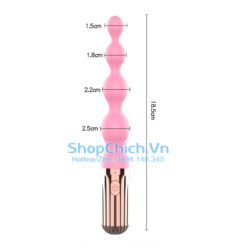 Chuỗi hạt kích thích hậu môn chuỗi hạt kích thích hậu môn rung 10 chế độ